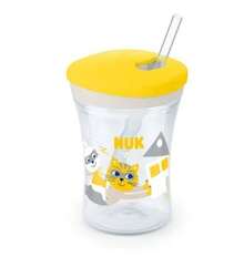 Action Cup 230 Ml (12m+) Learning Cup. Nuk-Yellow - Yellow - View 1