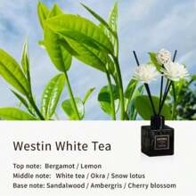 1pc 50ml Plant Flower Fragrance Series Small Square Bottle Fireless Aromatherapy Essential Oil Bedroom Living Room Fragrance Incense Ornaments Home Air Freshener