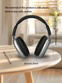 Retro Wireless Headphones, Wireless Headset Subwoofer Cell Phone Computer Universal, Portable And Lightweight Ultra-Long Battery Life,Cannot Be Retracted, Folded