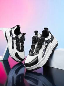 Pantofi de patinaj cu role pentru copii, pantofi cu 4 roți pentru băieți și fete, adidași sport, pantofi de patinaj casual la modă