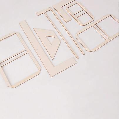 Kit de encuadernación para scrapbook para principiantes, plantilla de encuadernación, herramienta manual para scrapbook, libreta, kit de fabricación de notas adhesivas DIY, kit de manualidades de madera para notas adhesivas, modelo de calcetín tejido en forma de hoja hueca de madera, soporte retráctil tejido para exhibir calcetines