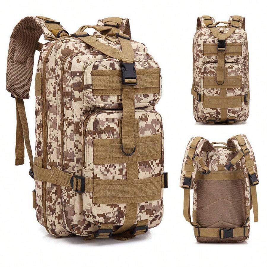 20L Tactical Backpack Military Tactical Army Rucksack For Camping Hiking Treking - Desert Digital - View 1