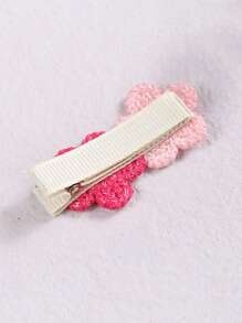 2pcs Cute Fabric Sunflower Hair Clips, Handmade Floral Bangs Hair Accessories, Sweet & Stylish Side Clips
