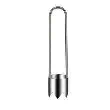 Vide-fruits et légumes en acier inoxydable, durable et facile à utiliser, 1 pièce - Gadget de cuisine universel compatible avec les pommes, poires, tomates, poivrons - Extracteur de graines de poivrons rouges