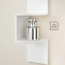 VASAGLE Corner Shelves - 白色 - 查看 4
