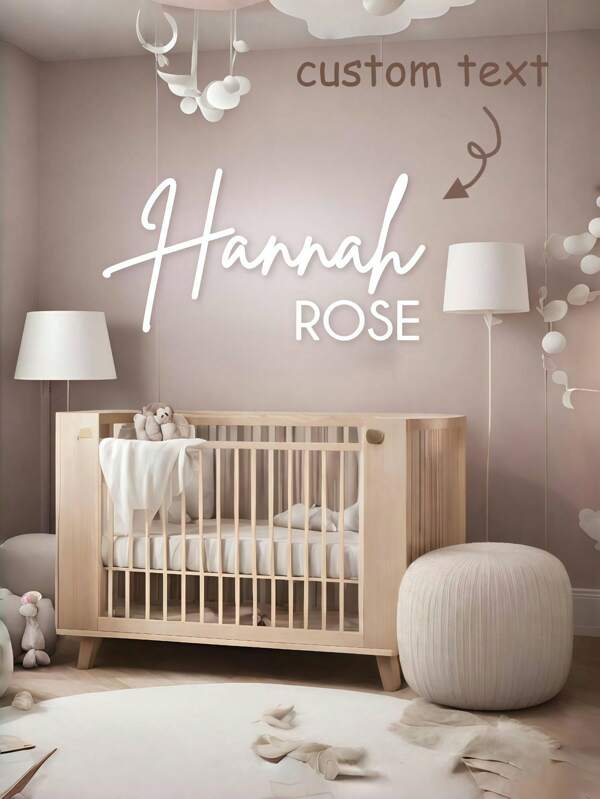 1 pièce Enseigne de nom en bois personnalisée, largeur de 10 à 120 cm (4 à 48 pouces), couleur de police au choix, 3D stéréoscopique, simple, élégante, mignonne, style bohème, décoration de pièce, lettres en bois personnalisées, enseignes en bois personnalisées, décoration de lettre de mariage, décoration murale de lettre personnalisée, décoration de fête personnalisée, convenant à la décoration de la maison, décoration murale, chambre à coucher, salon, fête, décoration de mariage, cadeaux personnalisés