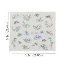 30PCS/10pcs Random Press Nail With Adhesive Back Self-Adhesive 3D Floral Nail Polish Decal - Self-Adhesive, Coloured DIY Nail Polish Decal With Glitter Effect Nail Art For Women And Girls, Nail Nail Art Supplies, Nail Nail Decoration | Floral Nail Design | Self-Adhesive Paper, Nail Nail Decal