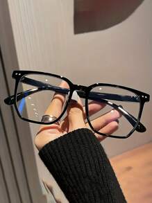 1pc Fashion Eye Glasses, Sweet & Charming, Made Of PC Material Anti-Radiation Anti-Wind, Multiple Color Options, Suitable For Any Occasion