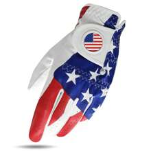 FINGER TEN Golf Gloves Men Left Hand Right 1 Pack Leather All Weather Grip Soft Breathable Flexible For Men