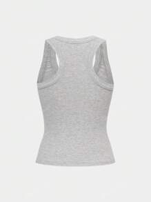 Simple Flavor Women's Summer Y2K Sexy Pure Desire Basic Casual Sports Home Square Neck Vest Top