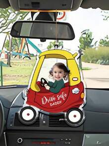 Customized Fashion, Personalized, Cuteness, Exaggeration, Customized Photos, Text, Car Backpack, Key Pendant, Personalized - Multicolor - View 4