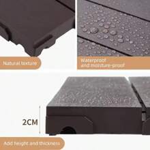 Balcony, Swimming Pool, Outdoor Garden Gazebo DIY Flooring