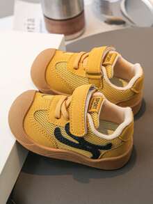 Nuevos zapatos deportivos de bebé para el verano, suela de goma suave, que no se caen fácilmente, no se pelan fácilmente, no son sofocantes, de apariencia simple y elegante, con una variedad de tipos y colores, adecuados para viajes al aire libre, vacaciones, playa, hogar y deportes - Caqui - Ver 4