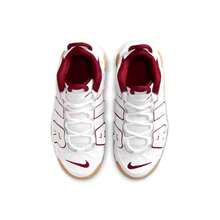 Nike AIR MORE UPTEMPO (PS) Youth Everyday Casual Sports Sneakers For Basketball - White Red - View 4