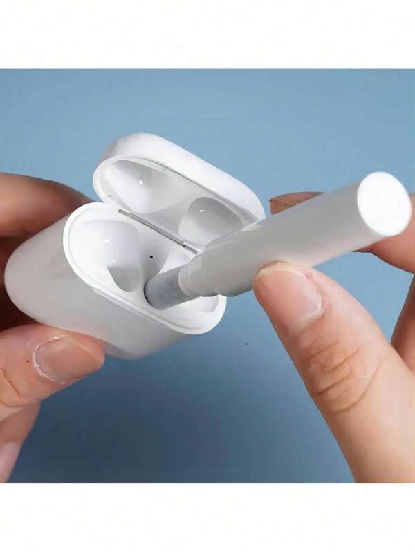 Set di pulizia per auricolari, adatto per , Pro 1 e 2, kit di strumenti di pulizia portatili 3-in-1 per custodia di auricolari senza fili, include spazzola per pulizia, utile per cucina, bagno, casa e altri utilizzi domestici