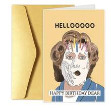 1/2/5/10pcs Funny Cake Funny Birthday Cards - Funny Cards For Best Friends, Fun Surprise Gifts For Birthday Parties And Friendship Celebrations - Multicolor - View 1