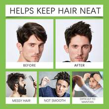 Men's Hair Styling Cream, Wave Styling Cream, Leave-In, Hair Volumizing, Long Lasting, Hair Styling Hair Balm, Styling Wax, Styling Hair Balm