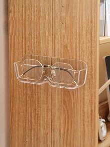 1/2/4pcs Glasses Storage Box Wall-Mounted Without Punching For Decoration, Placed On The Myopic Sun Wall To Display High-End Sunglasses Storage Rack