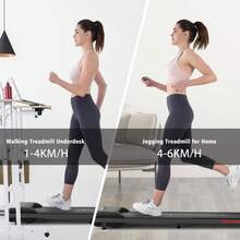 GEARSTONE Treadmill 550W Electric Treadmill Max Loaded 265 Lbs Speed Range 0.6-3.8 Mph Walking Jogging Hine Portable - As pic as pic - View 3