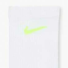 Everyday Plus Cushioned Training Crew Socks (6 Pack) - Men's Dri-Fit EverydayPlus Cushioned | Cotton - White Neon - View 3