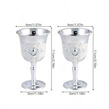 1pc Rose Floral Stem Glass, Suitable For Wine, Juice, Beverage, Water, Champagne At High-End Restaurants, Bars And Home, Multi-Color Options, Decorative Tabletop Glassware