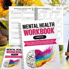 Mental Health Diary - Mental Health Journal With Mood Tracker, Self-Care Workbook, Relaxation Guide And Mindfulness Exercises, Ideal New Year And Back To School Gift