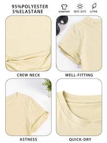 Women's Funny Cat Letter Print Round Neck Short Sleeve Simple Casual Everyday T-Shirt Tops Women's Summer Everyday Casual Street Style Tops Cute T-Shirts