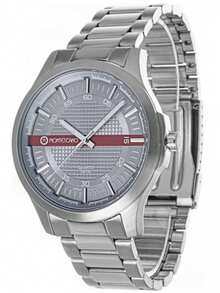 Reloj de Caballero Análogo de Alta Calidad con Movimiento Japonés - Diseño Elegante y Funcional  Este elegante reloj para caballero combina la precisión de un movimiento Quartz japonés de última tecnología con un diseño atemporal y sofisticado. Perfecto para el hombre moderno que valora la calidad y el estilo, este reloj es más que un accesorio, es una declaración de buen gusto.  Características destacadas:  Movimiento Japonés Quartz: Con una máquina de alta precisión, garantiza una medición exacta del tiempo, evitando retrasos o adelantos. La confiabilidad de los movimientos japoneses es mundialmente reconocida por su durabilidad y exactitud.  Diseño Análogo: Presenta una esfera clara y legible con números romanos o índices discretos, lo que le da un toque clásico y elegante que se adapta tanto a eventos formales como casuales.  Correa de Alta Calidad: La correa de este reloj está fabricada con materiales premium. - Gris - Ver 2