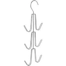 1pc 360 Degree Rotatable Metal Purse Hanger Organizer For Closet - Keep Purses Visible And In Good Condition