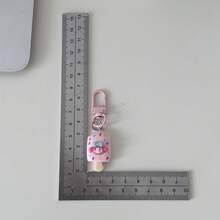 Sanrio 5 Pieces Sanrio Cream Keychain Pendants - New Black Beauty, Melody Cinnamon Dog HelloKT Keychain, Cartoon Character Pendant, Multi-Color Design, Plastic Structure And Easy-To-Install Keychain, Very Suitable For DIY Gifts