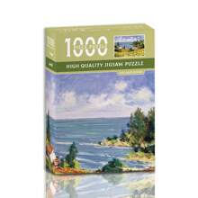 1000 piezas Rompecabezas de la Noche Estrellada - 1000 Piezas Mini Puzzles de Van Gogh para Adultos, Obra de Arte, Juego Familiar (Incluye Piezas de Rompecabezas y Papel de Dibujo) - El Mejor Regalo para Adultos (Obra de Arte y Juego Familiar)