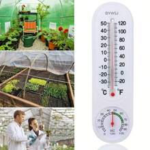 Hygromètre numérique et thermomètre d'intérieur et d'extérieur - Moniteur d'humidité et de température en Celsius/Fahrenheit, grand affichage pour la serre, la maison, le bureau, la pièce (Blanc)