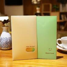 1pc Macaron Card Album, Fresh Pattern Photo Album, Picture Storage Postcard Sticker, 3-Slot 120-Card Binder (9*5.7cm)