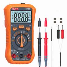 NJTY 1pc High Precision Digital Multimeter - Universal Meter With NCV Voltage Detection & Anti-Burn Protection-Manual Range For Electrictians Solving Electrical Problems