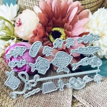 Ocean Fish Shell Die Cuts For Card Making, Fish Metal Cutting Dies, Shell Metal Die Cutting Mold, Scrapbooking Dies, DIY Etched Embossing Stencil For Crafts