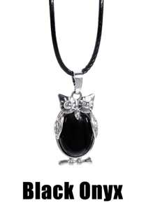 Natural Crystal Stone Cat-Shaped Alloy Inlaid Semi-Precious Stone Alloy Pendant, Wholesale Jewelry DIY Necklace Components
