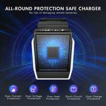 P5 Controller Charger With Protective Chip And LED Indicator, P5 Charging Docking Station, 2-Hour Quick And Safe P5 Charger