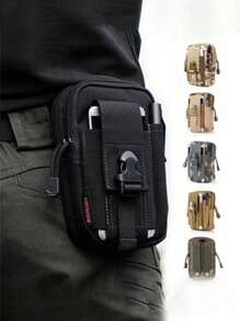 Men's Tactical Waist Bag, Portable Small Fanny Pack, Camouflage Cell Phones Tools Storage Case For Outdoor Camping Hiking