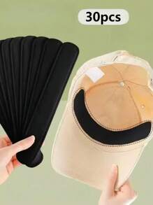 10/20/30 peças Almofadas Descartáveis Anti-Suor, Absorvente de Suor Invisível para Golas e Bonés, Remove Efetivamente o Odor, Acessório Essencial Diário para Exterior