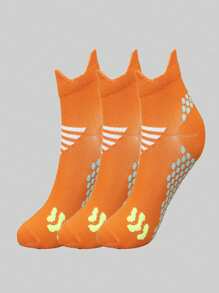 5/3/1 Par de calcetines deportivos de uso diario y casual con lunares, unisex, de tela de punto transpirable y antideslizante, aptos para correr, saltar la cuerda, ciclismo, todo el año
