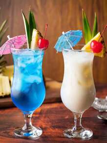 20 pezzi/50 pezzi/70 pezzi/100 pezzi Ombrellini, parasole, decorazioni per cocktail, decorazioni per cupcake, vari colori e design, Hawaii, Hawaii, Tiki, rinfrescanti per l estate hawaiana, spiaggia, viaggio