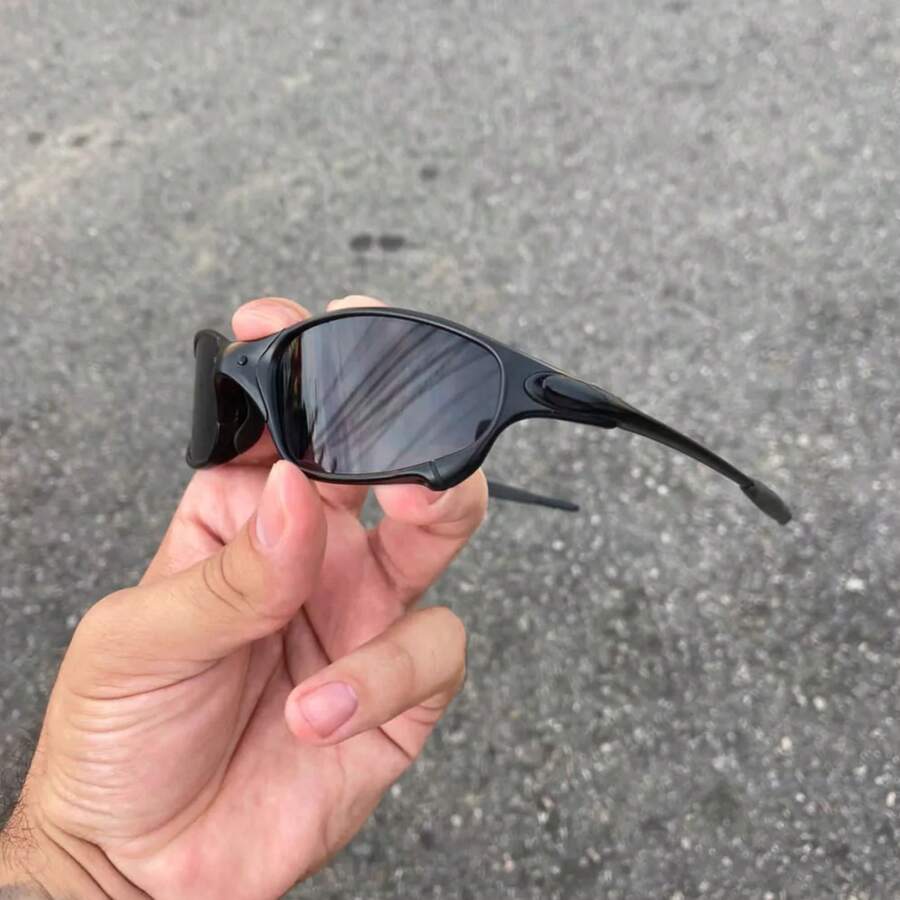 Julieta Double Carboni 24k All Metal Pinned Sunglasses - 黑色 - 查看 1