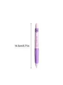 1 Stück Entspannungs- und Belastungsreduzierender Füller, sehr attraktiv, süßer Drucktyp Pinsel Stift, speziell für Studenten (2 blaue Tintenkapseln, 2 schwarze Tintenkapseln gratis), austauschbare Tintenkapseln, korrigierende Griffhaltung, Schreibstifte, Anfänger Stifteset für Kinder