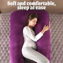 120cm Length Small U-Shaped Body Pillow Straps Replacing Pillow Case High Grade Polypropylene Cotton Filling