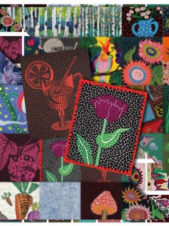 64 piezas de pegatinas de plantas de material PVC resistente, con patrón de alta definición, que no se caen fácilmente. Los colores brillantes son adecuados para diversas superficies como portátiles, teléfonos móviles, botellas de agua, etc.