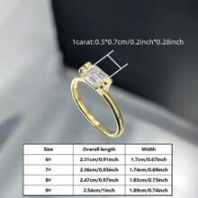 LOVESSOM 925 Silver 1 Carat Moissanite Fashion Retro Wedding Ring, Suitable For Christmas, Thanksgiving, Valentine's Day, Men And Women Couples, Daily And Wedding Wear, Proposal Wear And Gift
