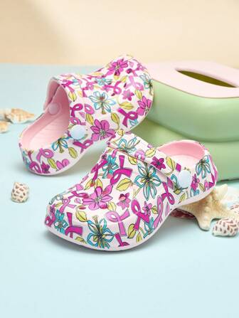 儿童四季纯色 EVA 拖鞋，防水防滑休闲时尚舒适柔软厚底沙滩凉鞋