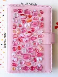 1pc 3D Cartoon Animal Waterproof Transparent Crystal Decorative Sticker, Can Decorate Stationery, DIY Phone Cases, Laptops,School Supplies,Back To School
