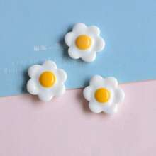 11pcs Versatile Resin Egg Toast Fridge Magnets, Home Decor Stickers For Bedroom, Living Room, Office, Whiteboard, Memo Board, Kitchen, Dishwasher, Cabinet, Birthday Party Decoration