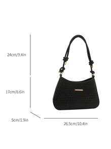 New Crescent Moon Bag, Summer Creative Designer Sense Small Niche Underarm/Shoulder Bag